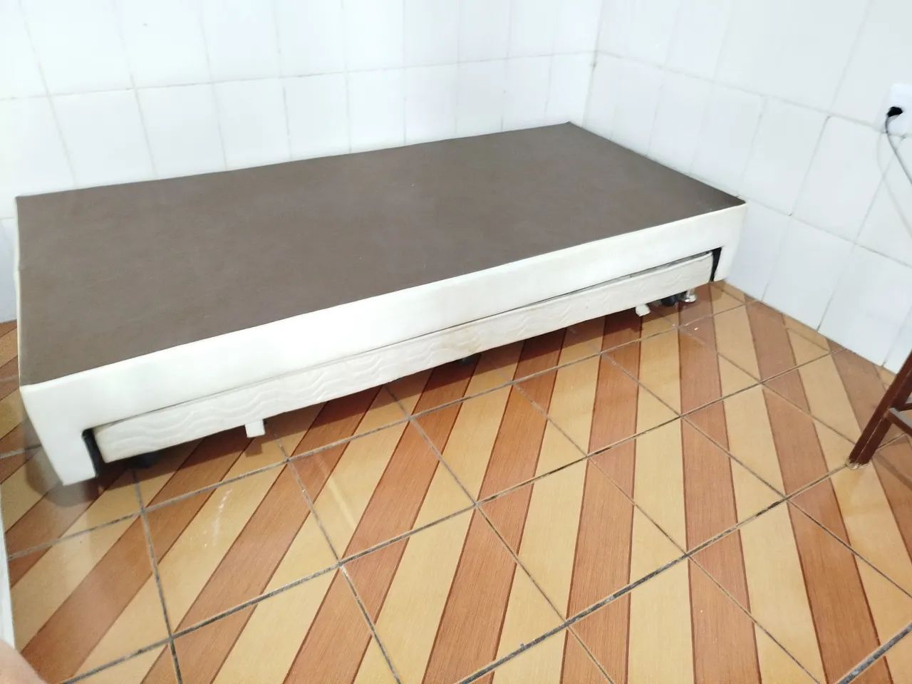 Bicama de solteiro + colchão pouco usado - Foto 3