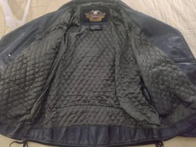  Jaqueta Harley Davidson Couro Original - Foto 3