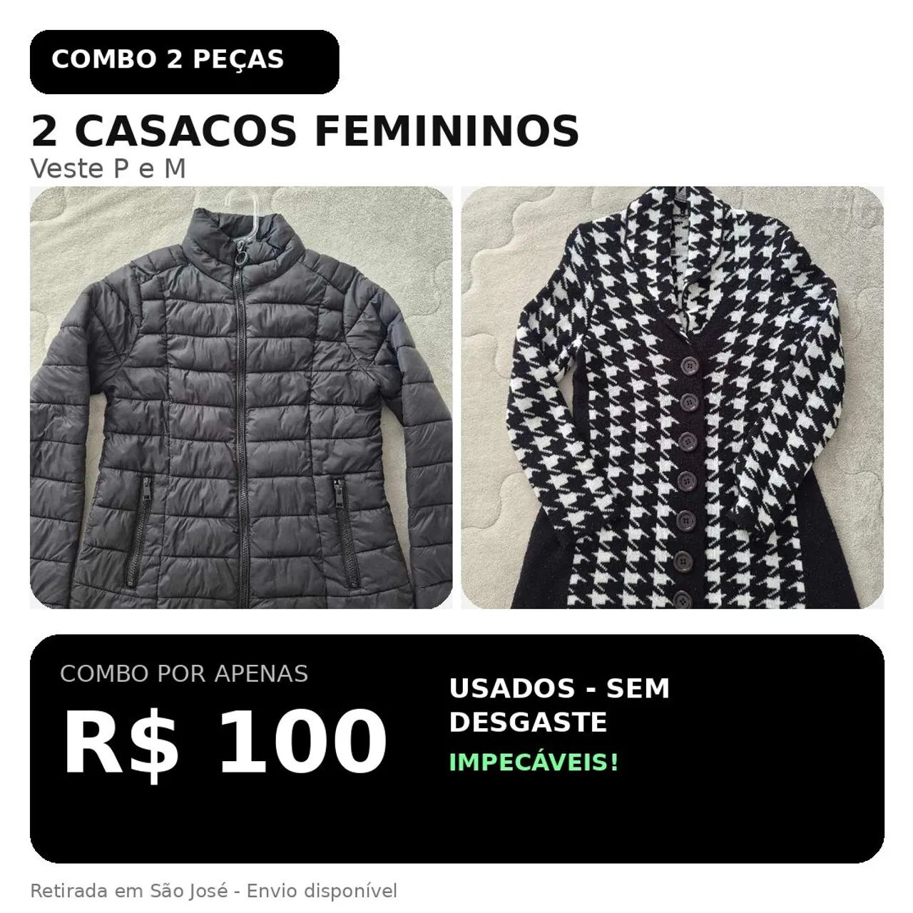 Vendo Combo, 2 casacos