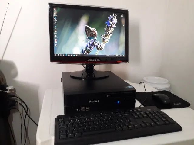 Desktop Positivo I5 Monitor Samsung Led 19 Polegadas.