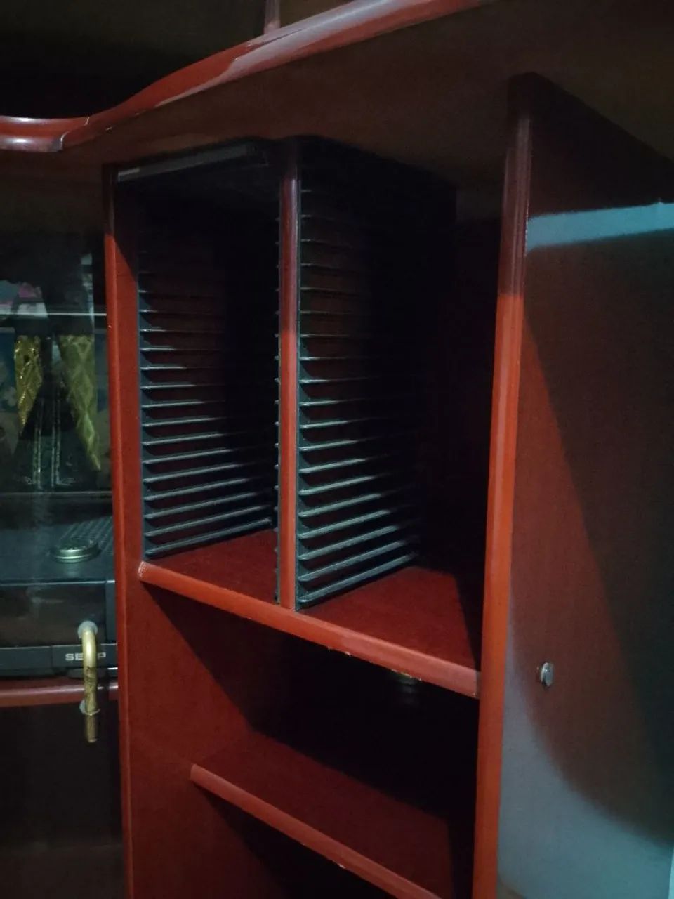 Rack Mogno Usado Bom Estado  - Foto 3