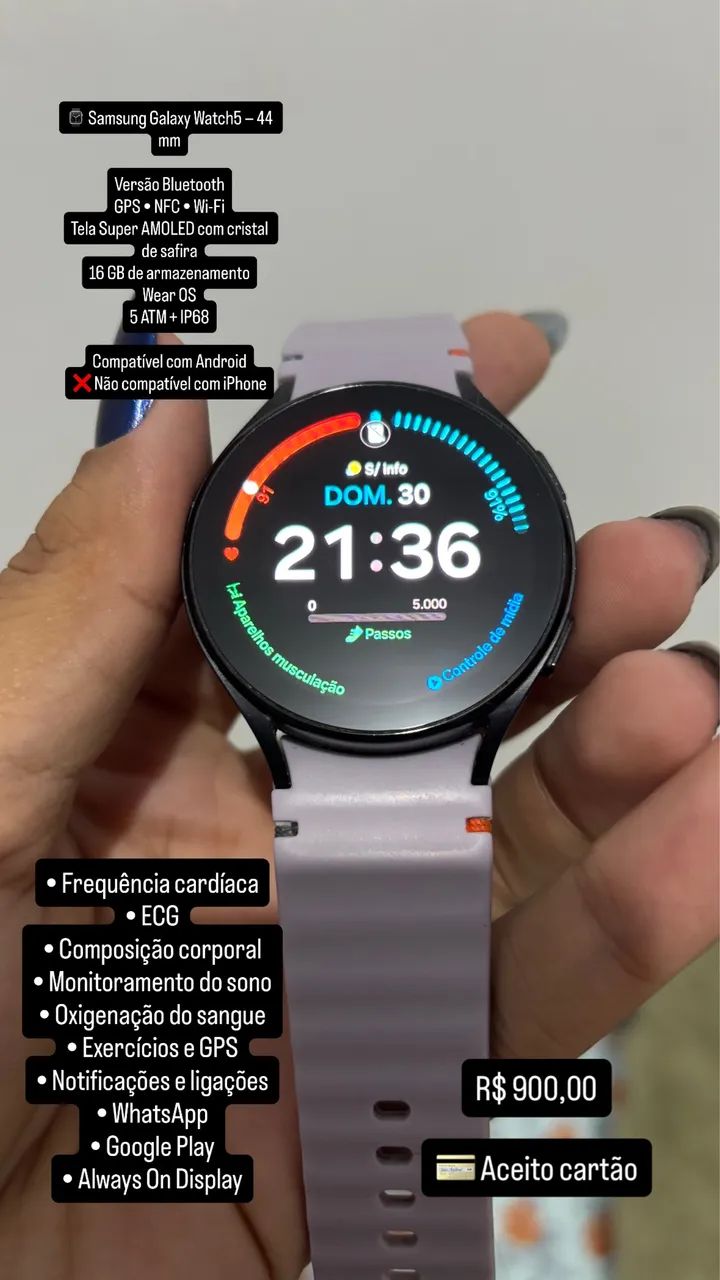 Sansung galaxy watch5 - 44mm