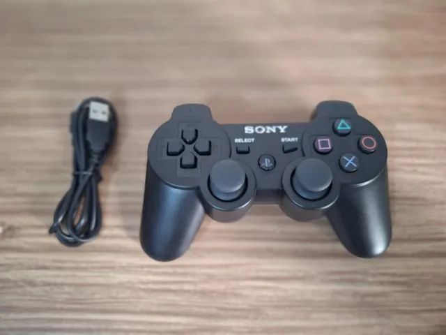 CONTROLE PS3 - NOVO NA CAIXA - Foto 3