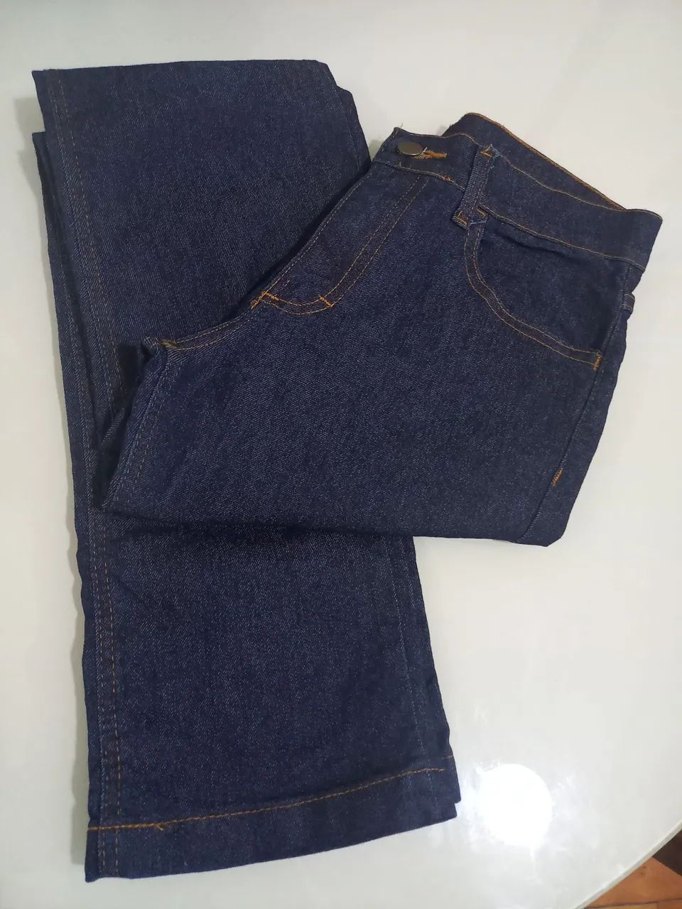 CALÇA JEANS INFANTIL "M" - Foto 5
