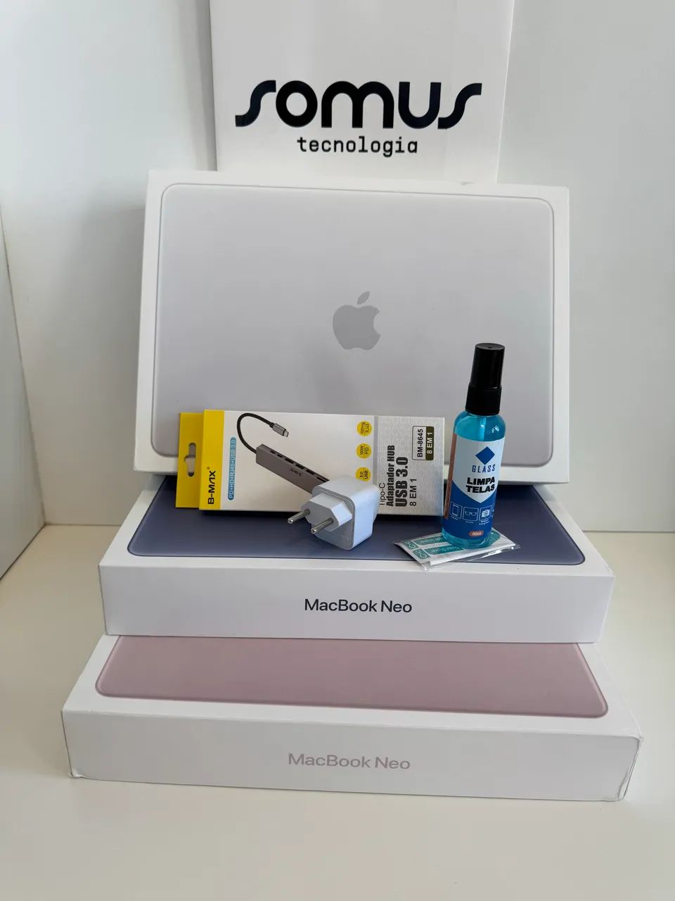 Macbook Neo 8/256Gb - com brindes (Lacrado) - Foto 4