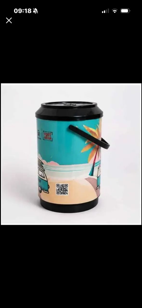 Cooler Térmico Personalizado com Alça - Ótimo Estado - Foto 3
