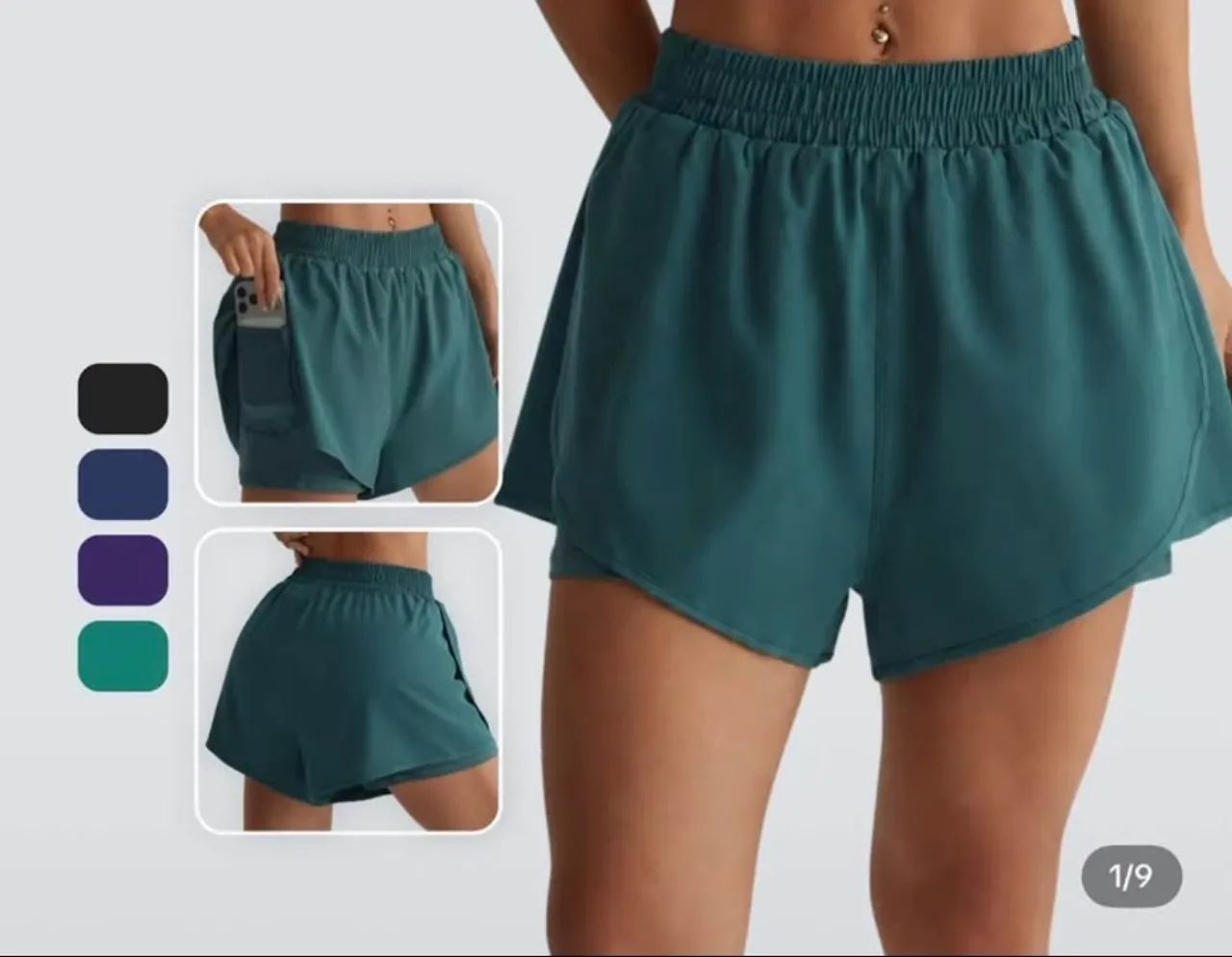 Short duplo  - Foto 2