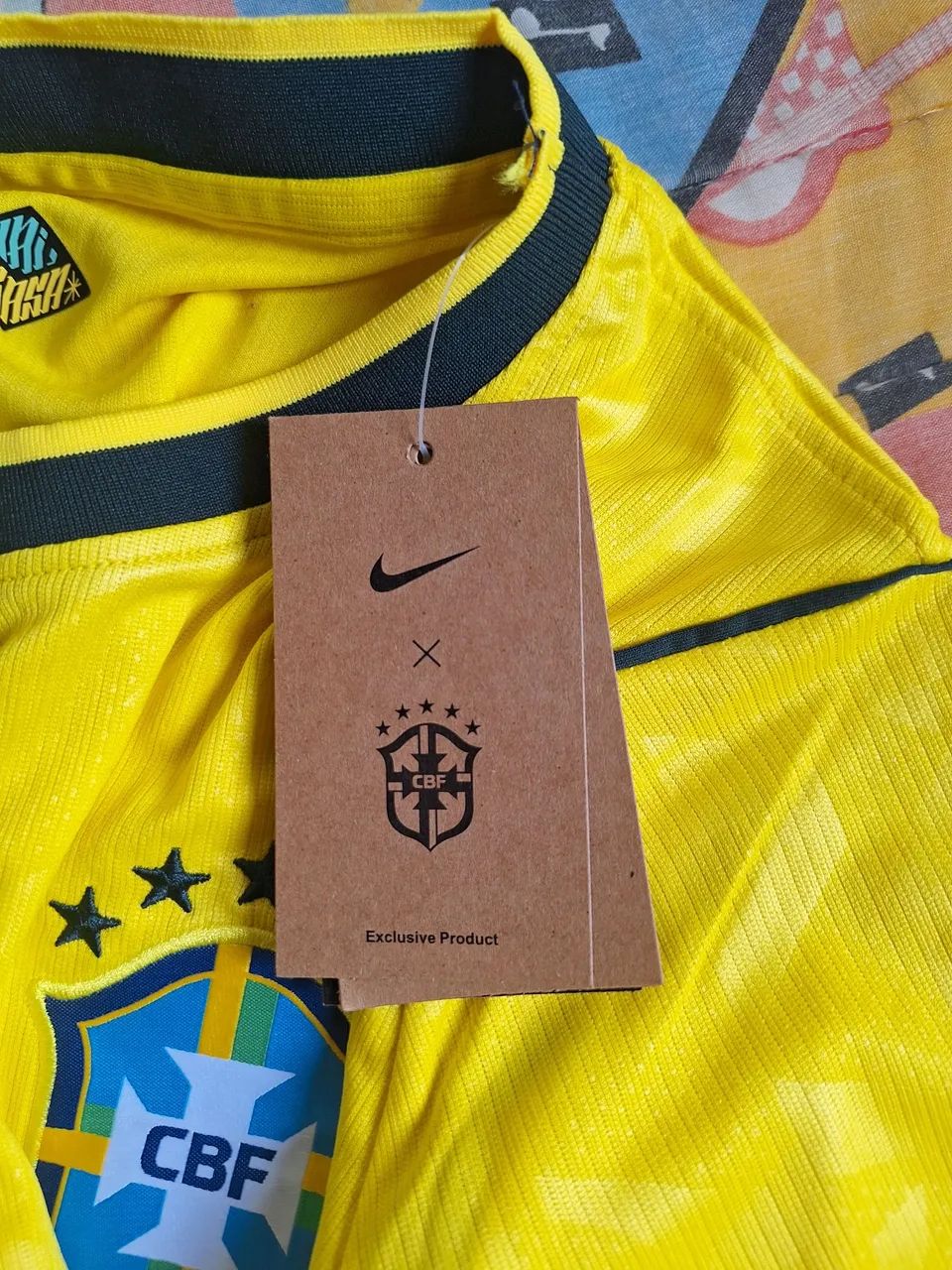 Camisa do brasil amarela 2026 - Foto 4