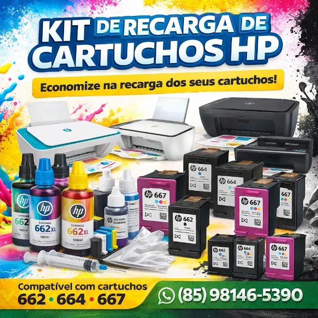 Recarga De Cartuchos HP Fale Conosco