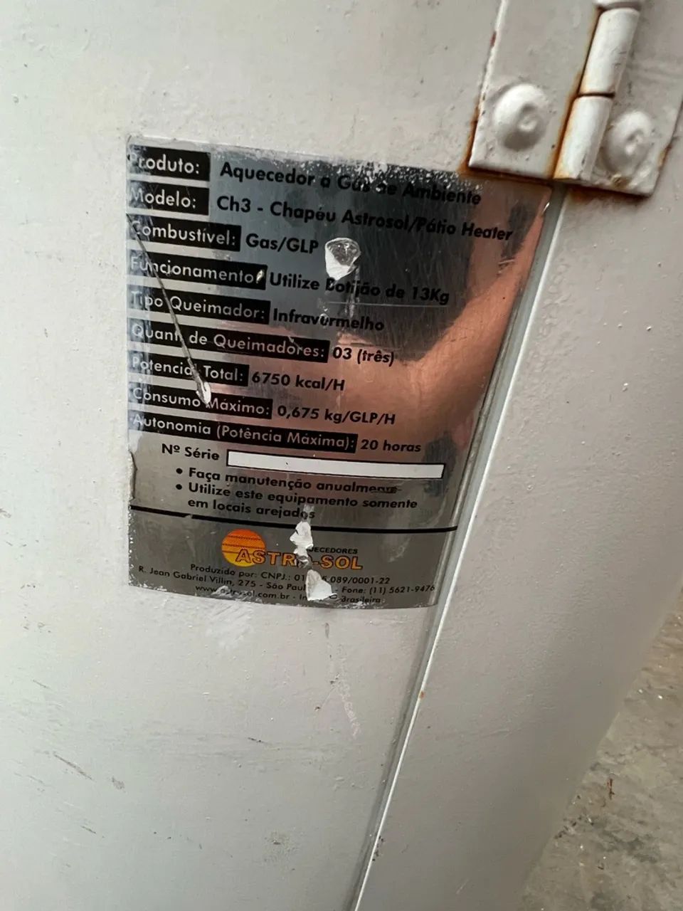 Aquecedor a gás  - Foto 4