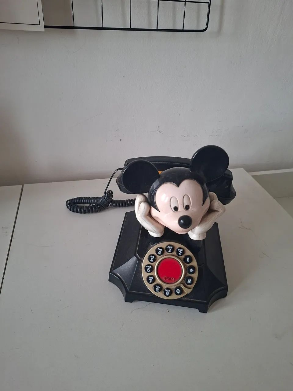 Telefone vintage MICKEY MOUSE funcionando - Foto 4