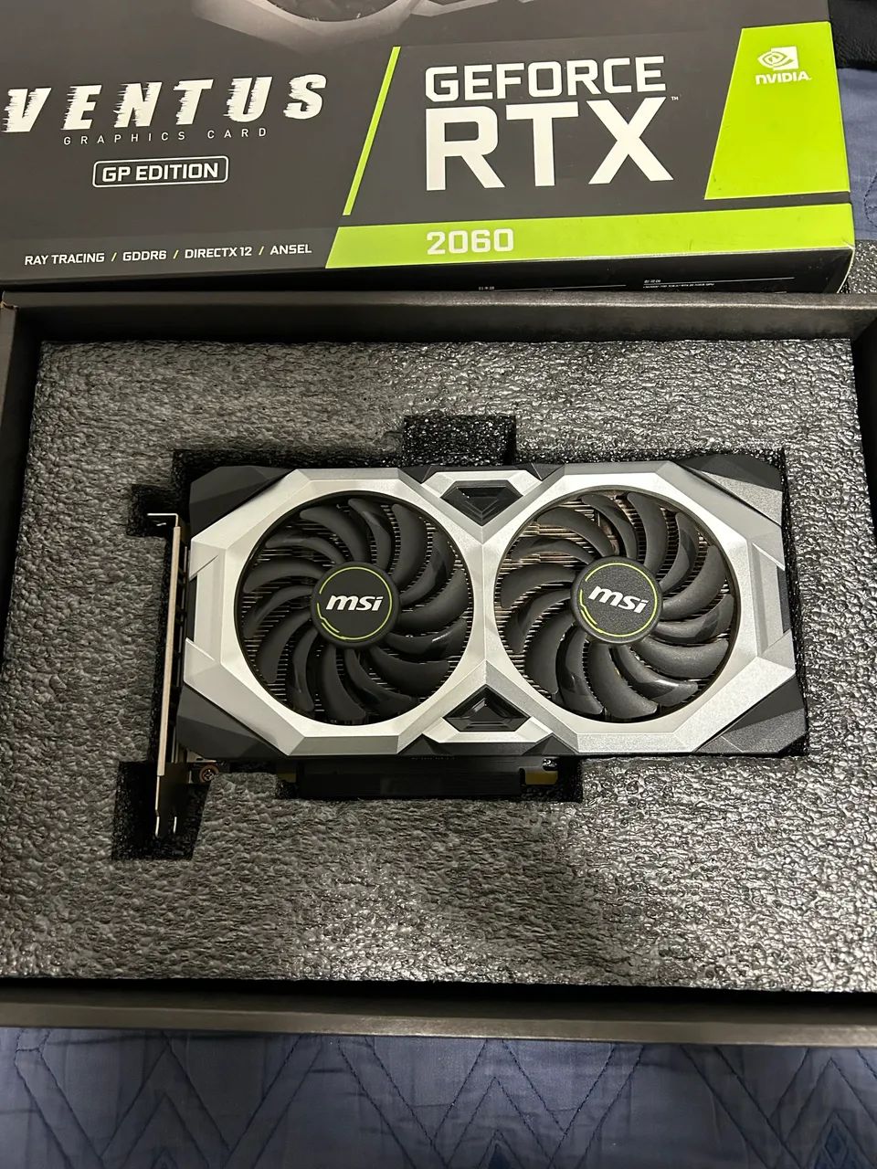 Placa de video 2060 msi oc 