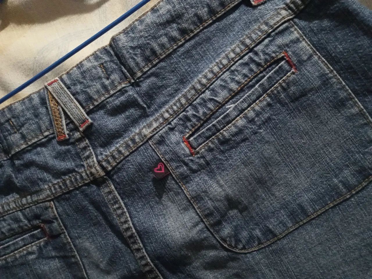 SAIA CURTA JEANS (CLOCKHOUSE) N:42. ORIGINAL. - Foto 5