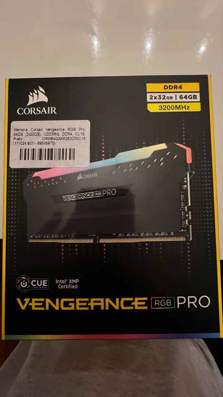 64GB RAM Vengeance Pro RGB 
