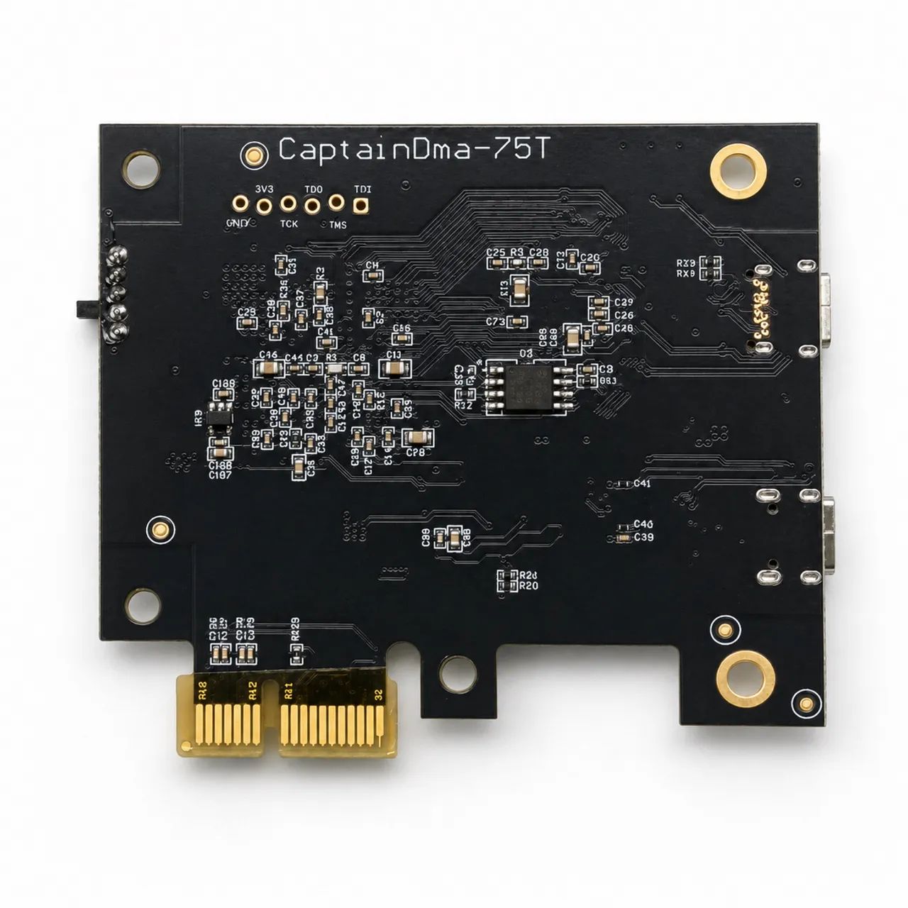 Placa CaptainDMA 75T Completa com Caixa e Cabo USB - Foto 3