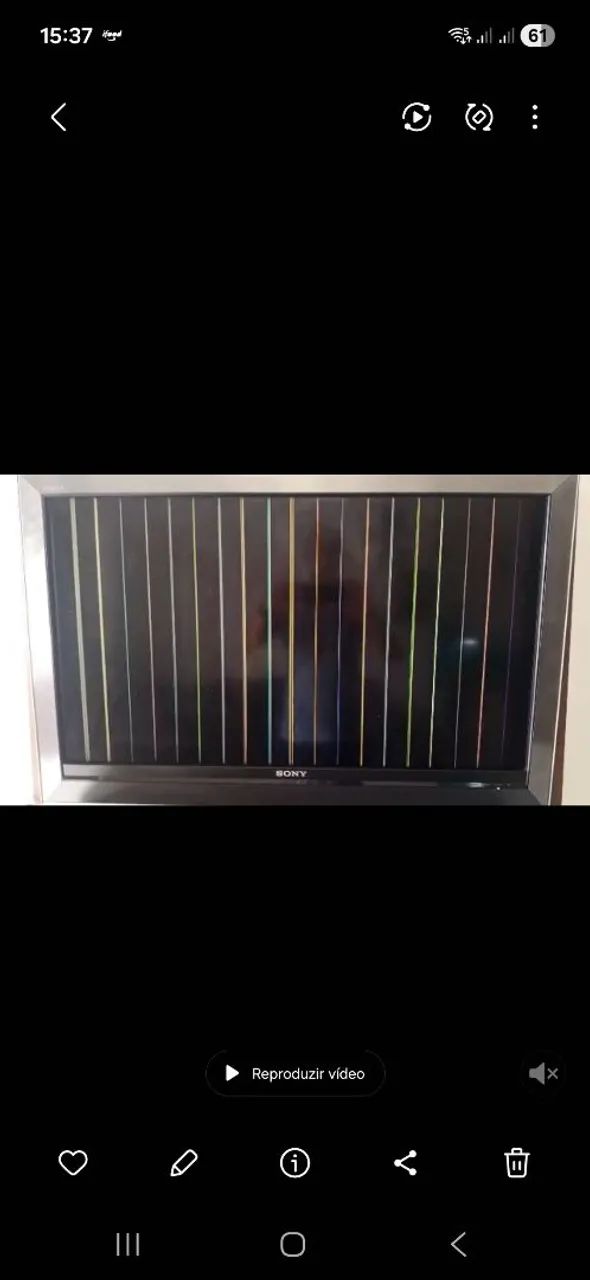 TV Sony 42 polegadas com defeito. - Foto 4