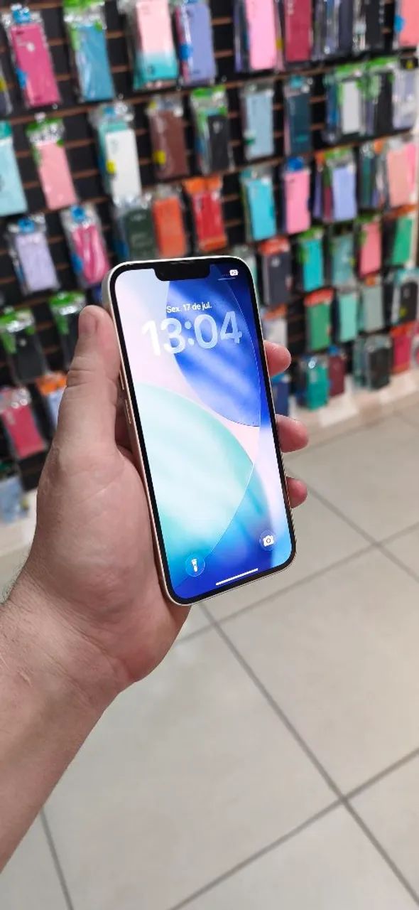 iPhone 14 Branco 128 Só hoje - Foto 2