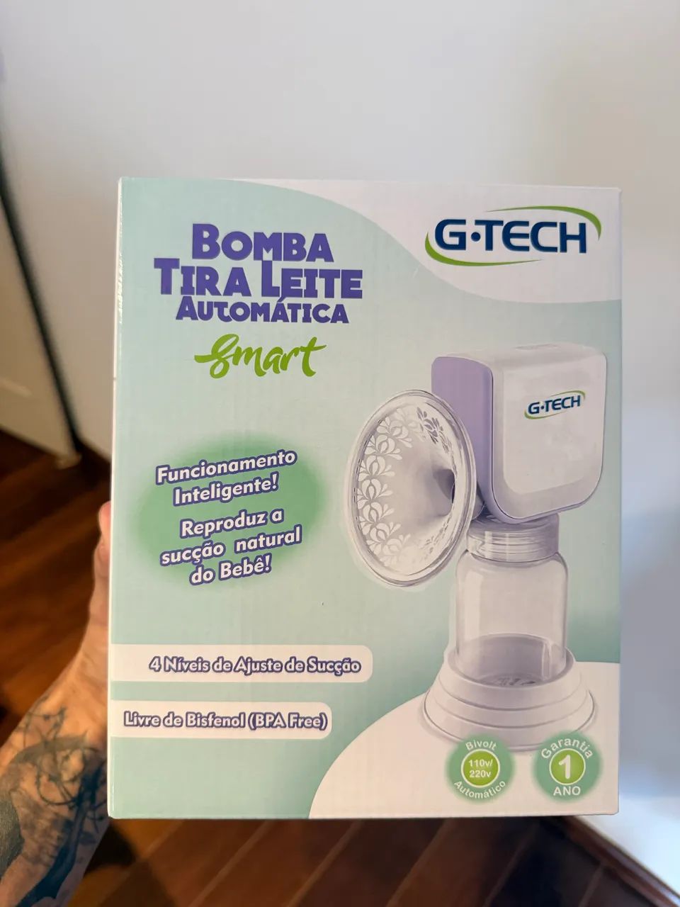 Bomba de leite automática 