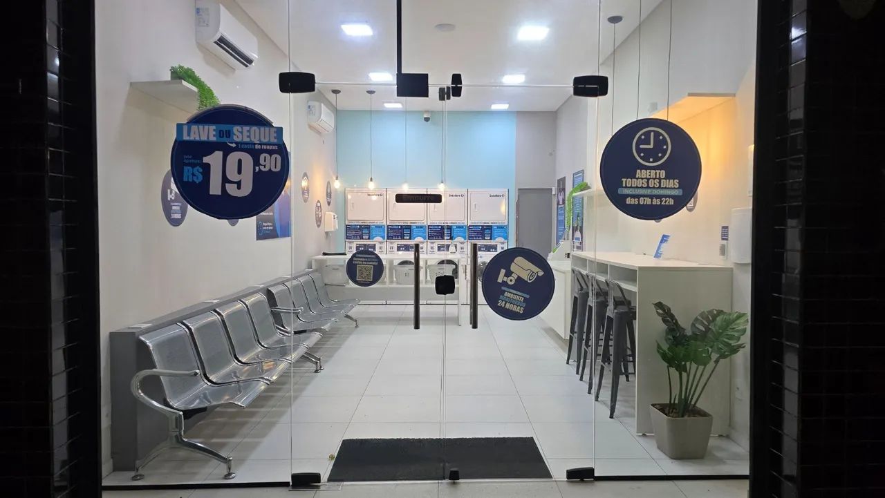 OPORTUNIDADE DE INVESTIMENTO: Lavanderia Self-Service em Pleno Funcionamento.