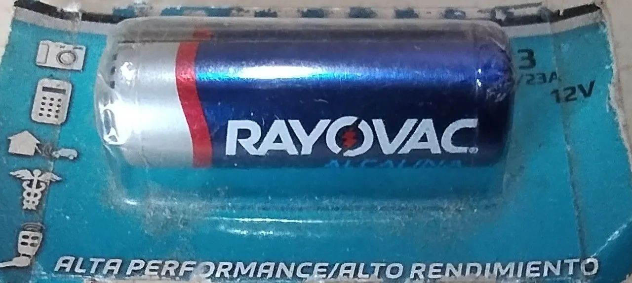 Pilha rayovac alcalina