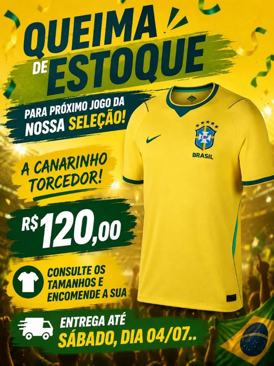 Camisa Seleção Brasileira  - Foto 3