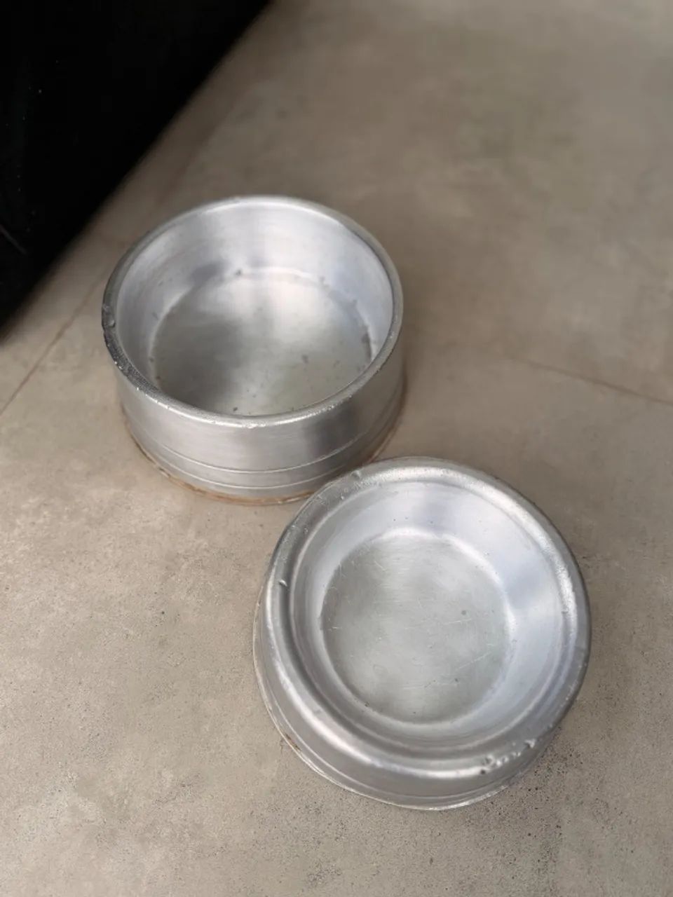 Comedouro e bebedouro pesados alumínio - Foto 2