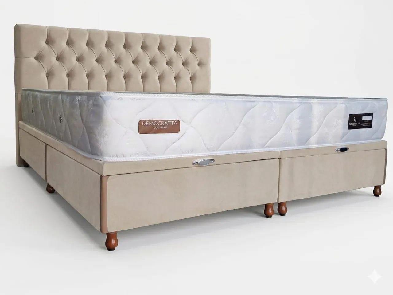 Conjunto semi ortopédico box bau