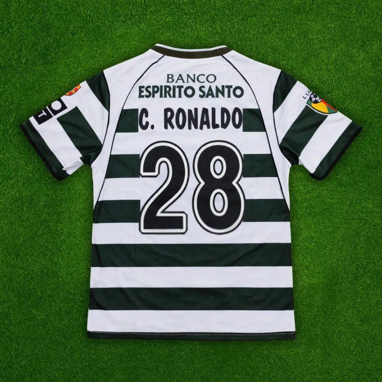 Camisa retrô Cristiano Ronaldo 
