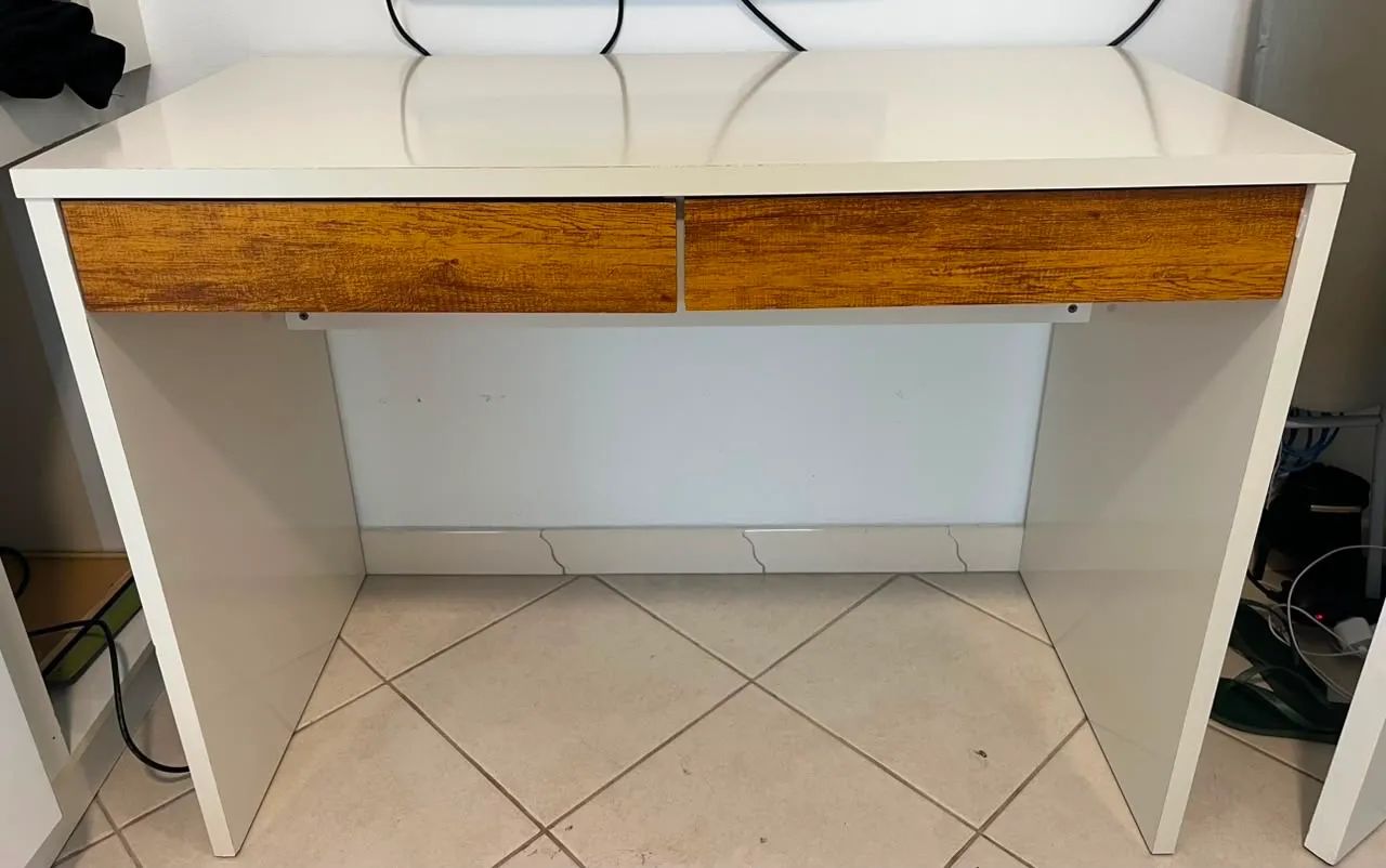 Escrivaninha com 2 gavetas - Foto 2