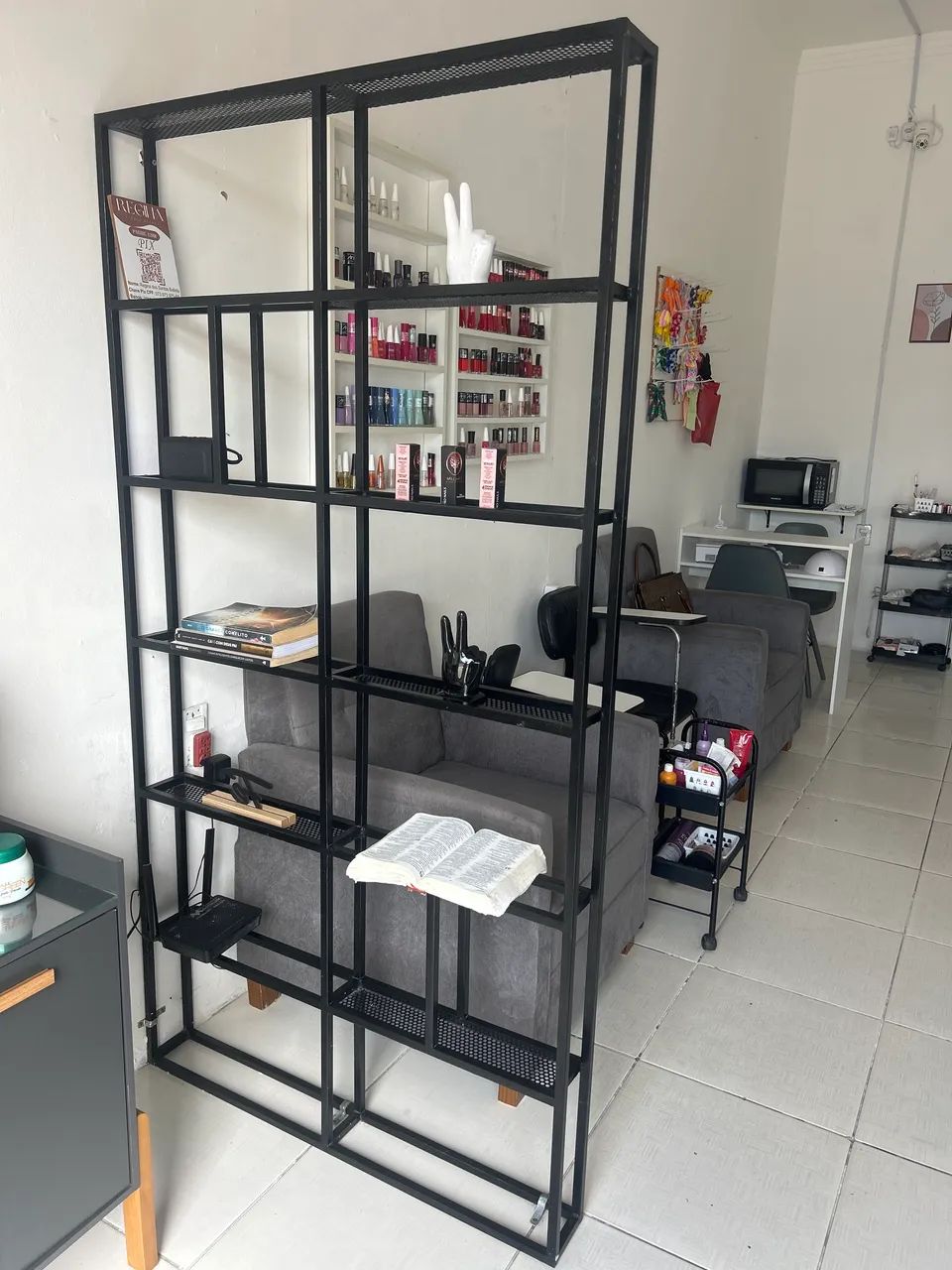 Prateleira de ferro 