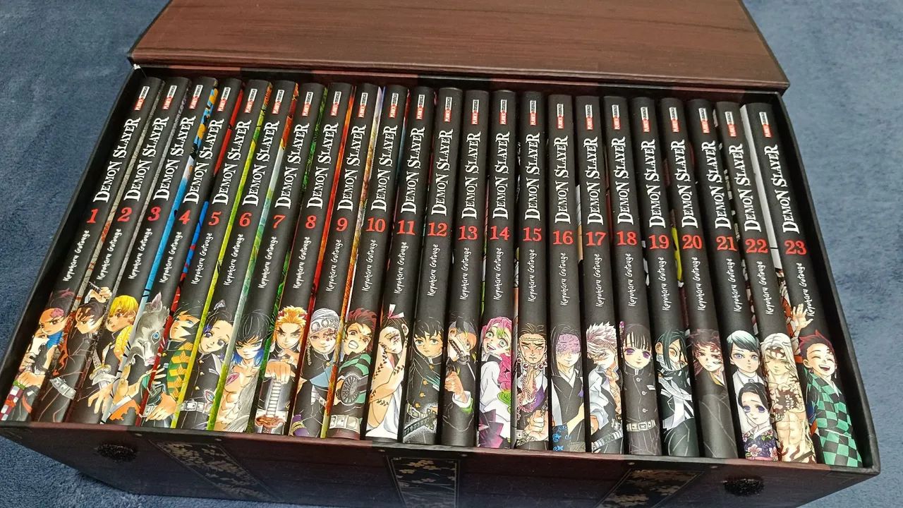 Manga - box demon Slayer completo - Livros e revistas - Entre