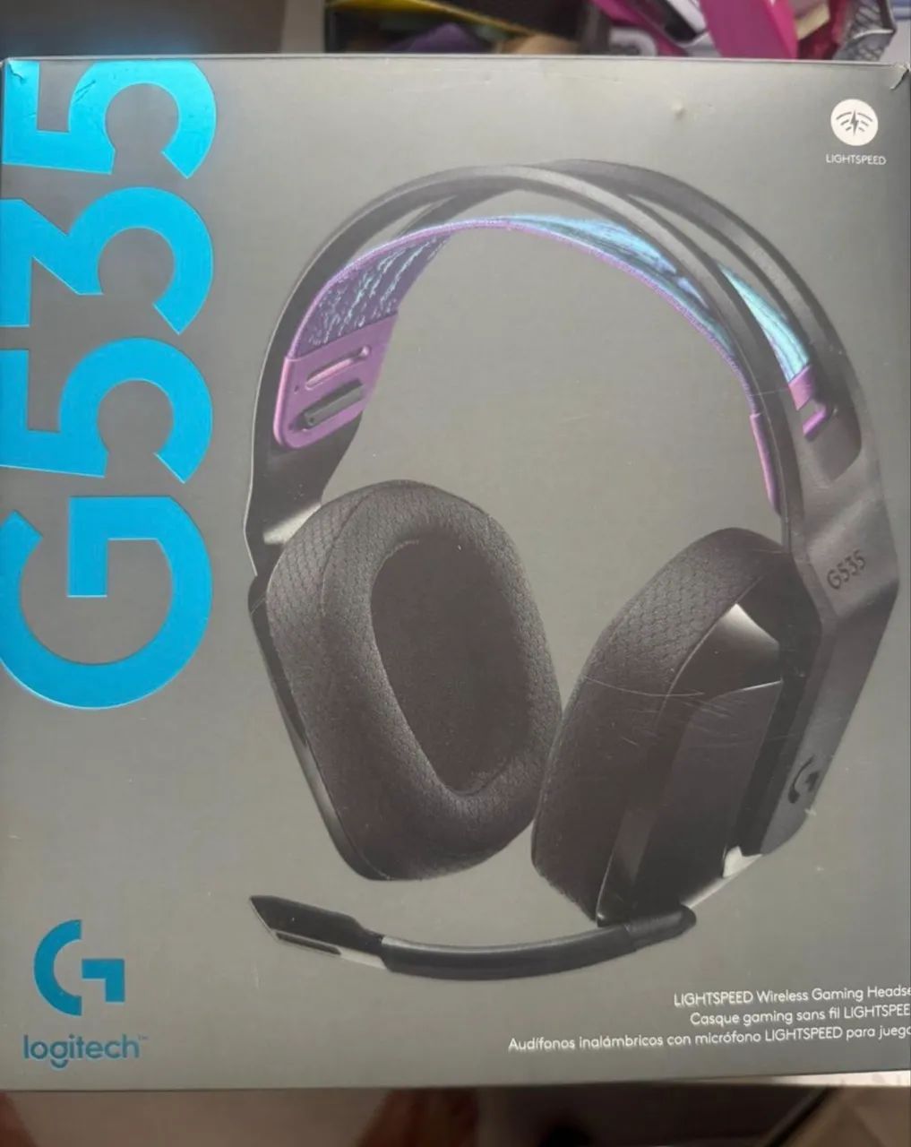 Fone Gamer sem fio Logitech 