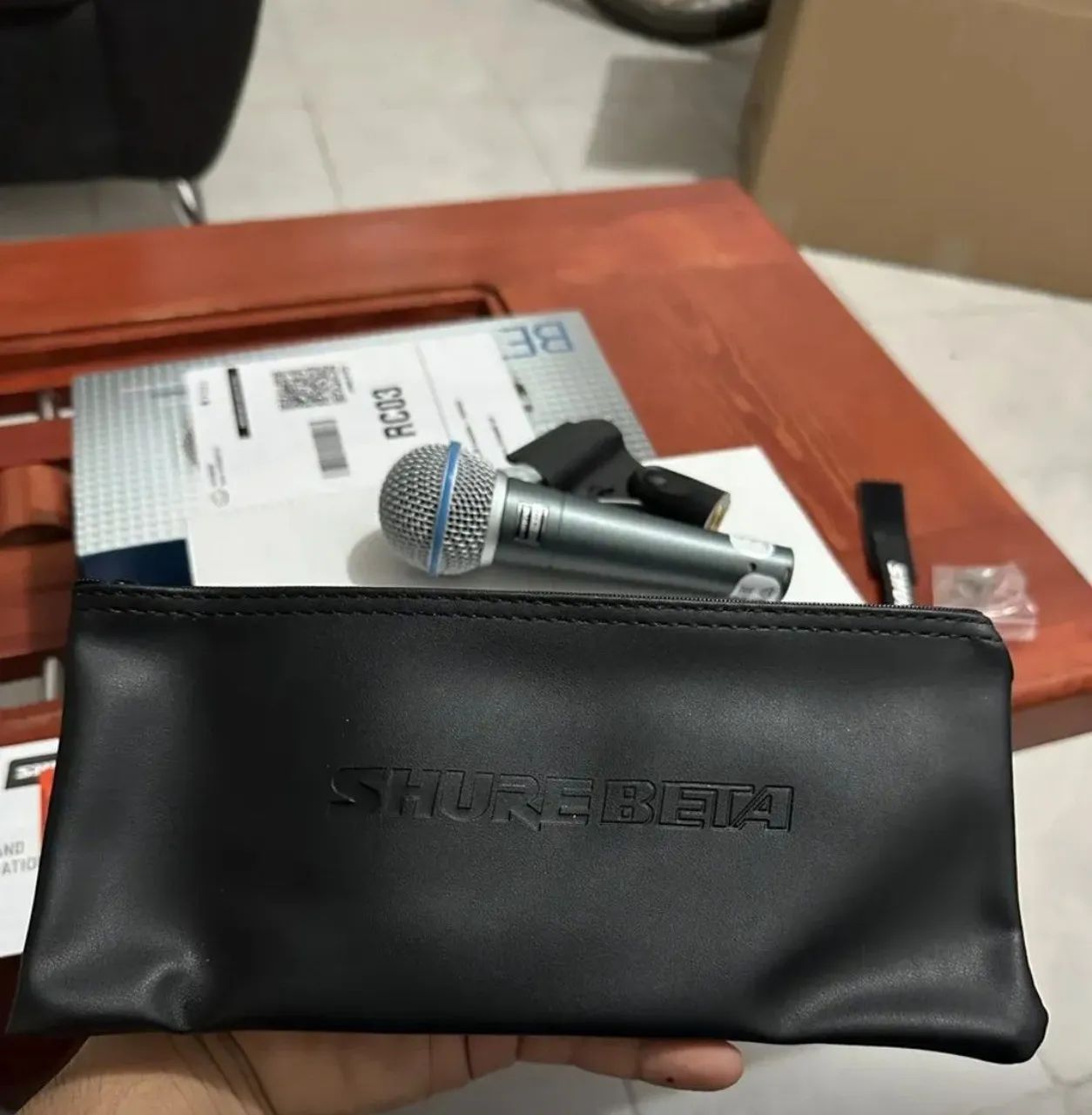 VENDO MICROFONE SHURE PROFISSIONAL  - Foto 5