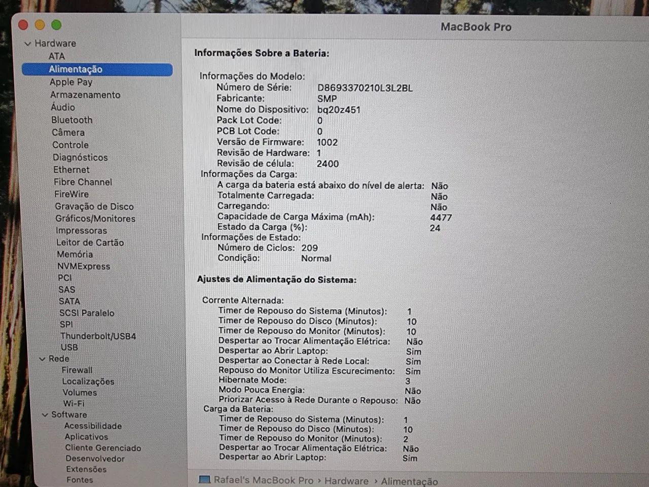 MACBOOK PRO A2159 2019 CORE I5 COM TELA QUEBRADA  - Foto 4