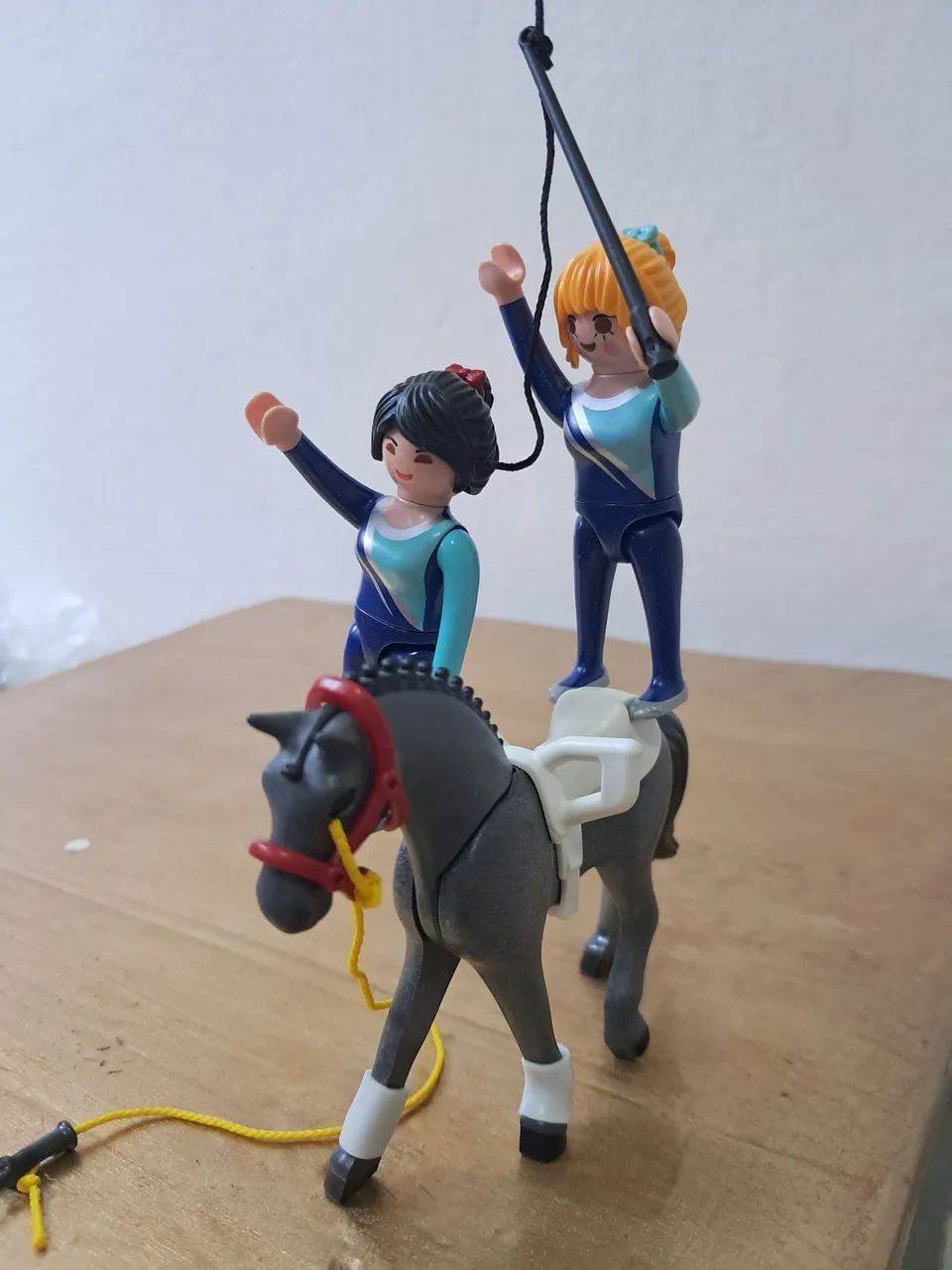 Playmobil  - Equilibristas  Amazonas e Cavalo - Foto 3