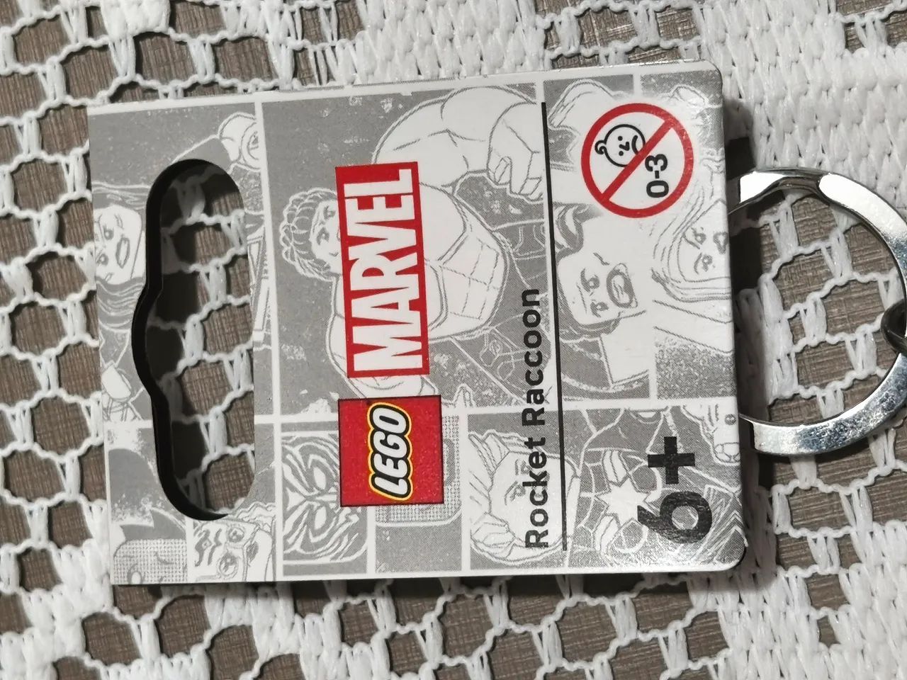 Chaveiro LEGO Marvel Rocket Raccoon - Foto 3