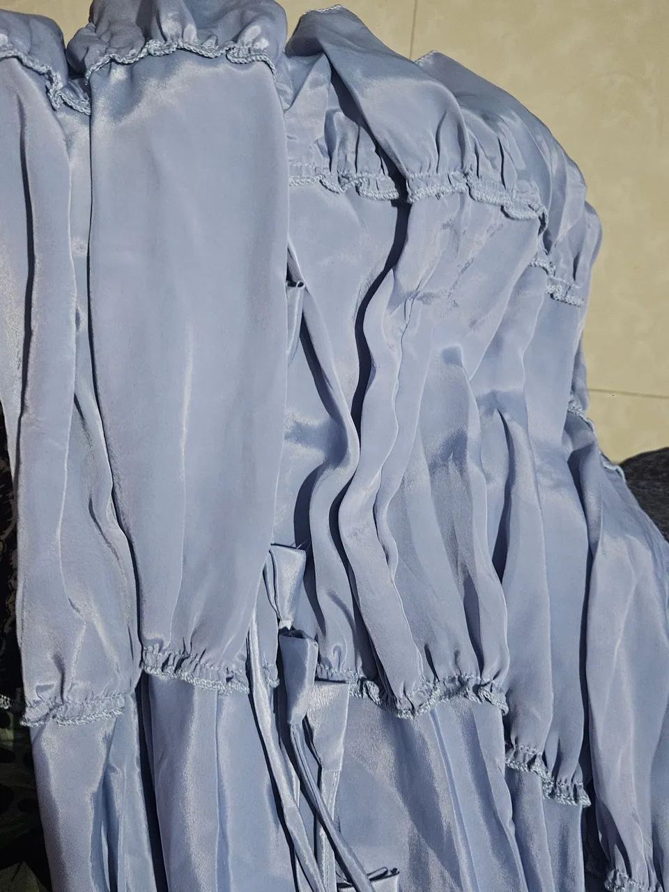 Vestido Indiano (Azul perolado) - Foto 3