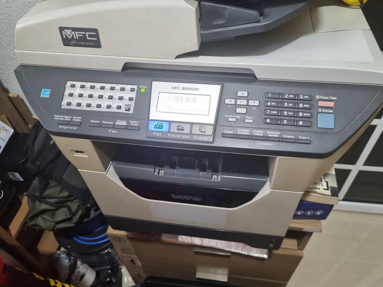 Impressora Multifuncional Brother MFC-8890DW - R$ 450,00 - Foto 6