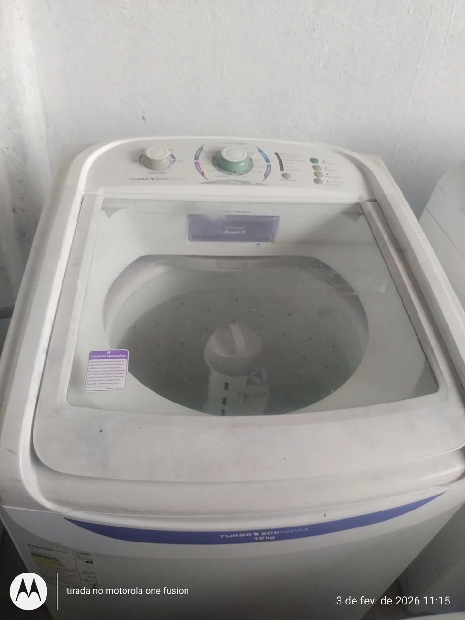 LAVADORA ELECTROLUX LTD13 13 KLS 