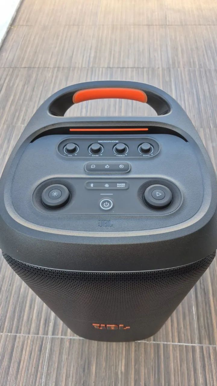 caixa jbl 720 e microfones jbl - Foto 4