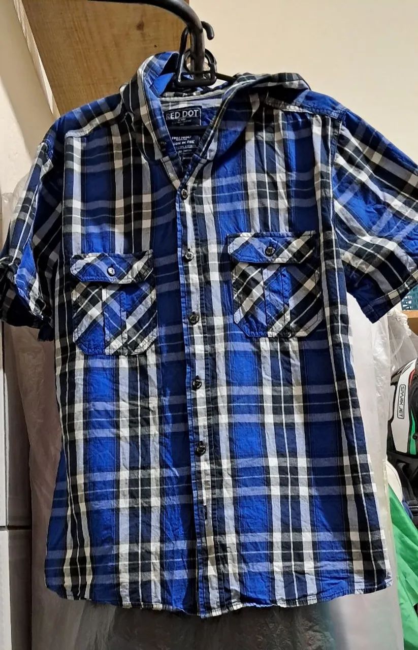 Camisa xadrez sport