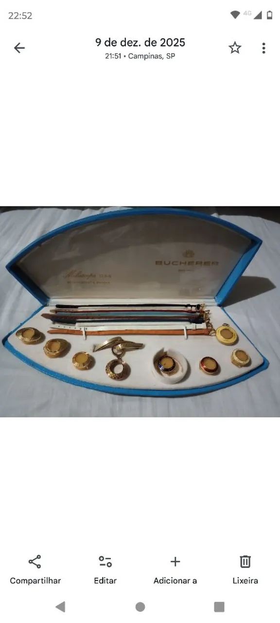 Selling Bucherer watch accessories