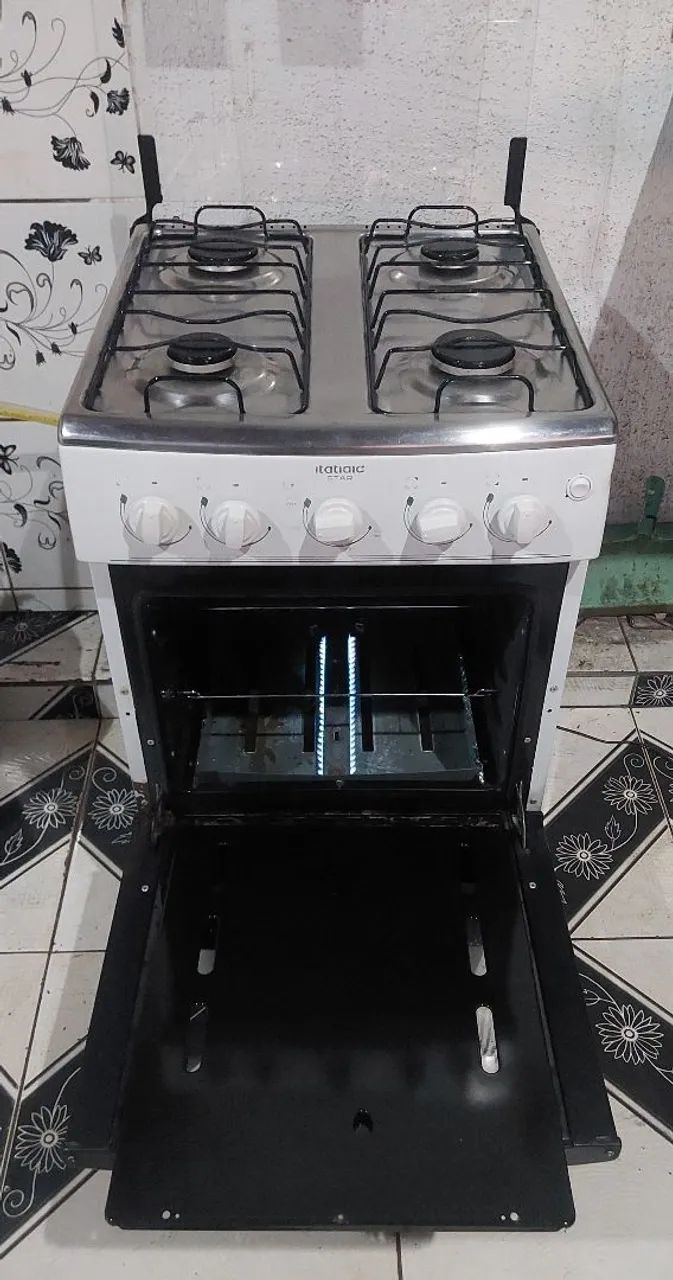 Ótimo fogão Itatiaia top de 4 bocas manual com válvula de segurança  - Foto 2
