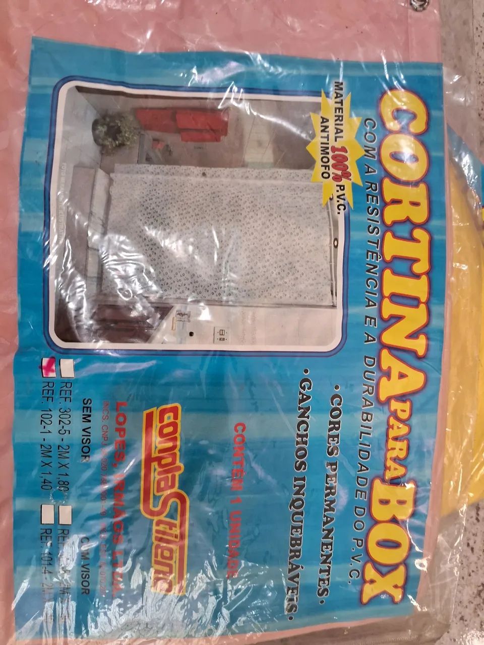 Cortina para box de banheiro  - Foto 2