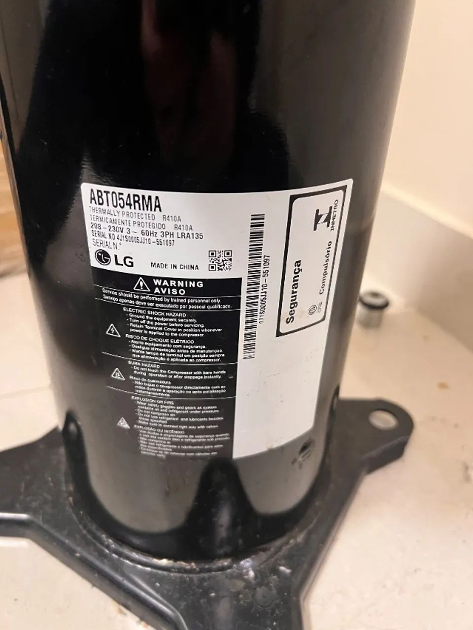 compressor LG ABT054RMA - Foto 2