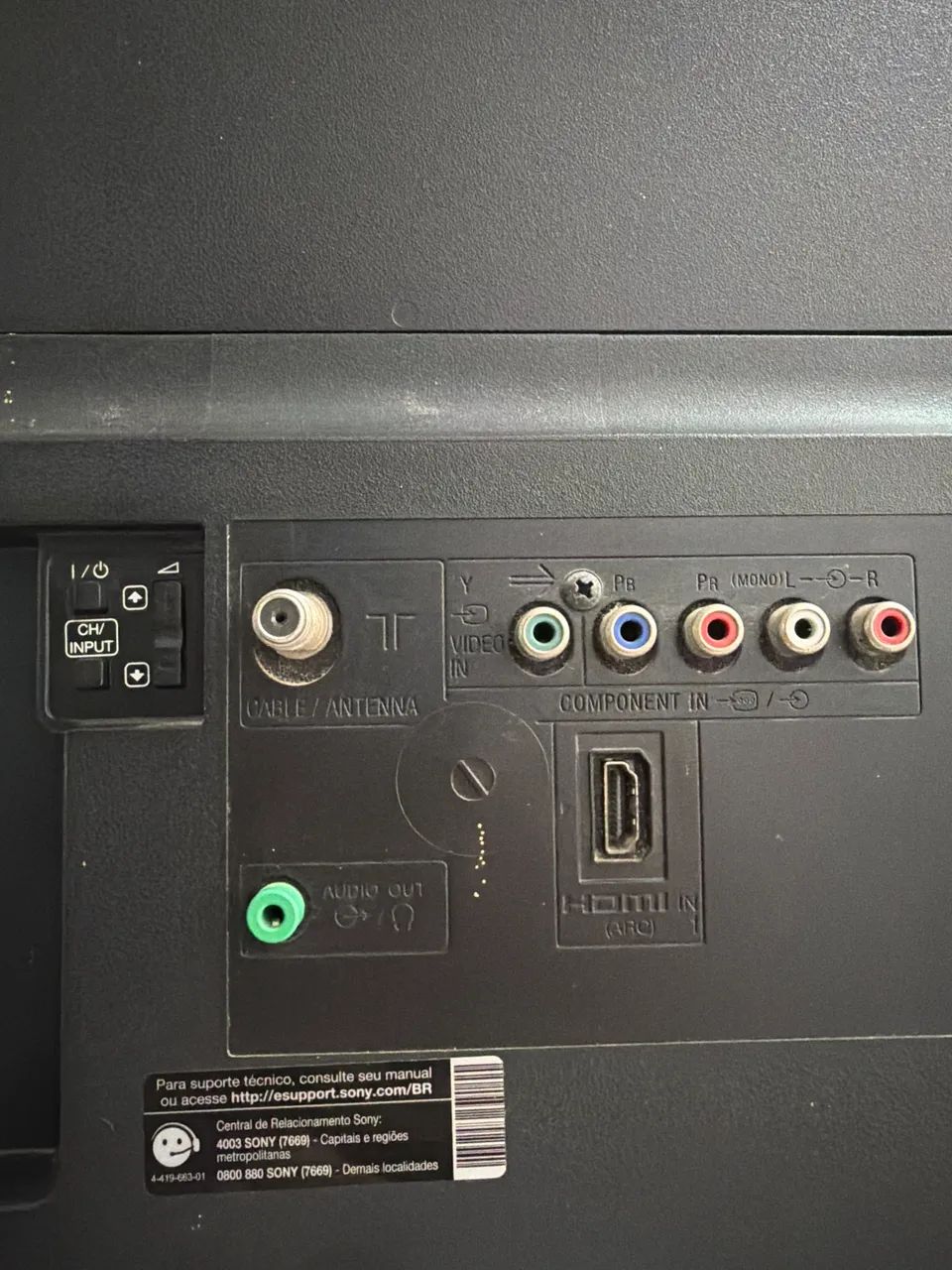 TV SONY BRAVIA 32pol LED HD - Foto 4