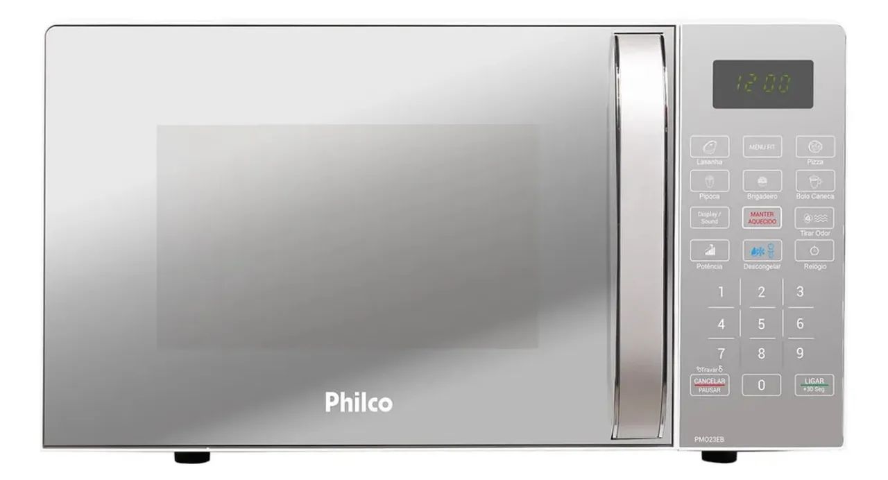 Micro-ondas Philco PMO23EB - 20 Litros | 1100W ? Produto NOVO, LACRADO e com NOTA FISCAL - Foto 4