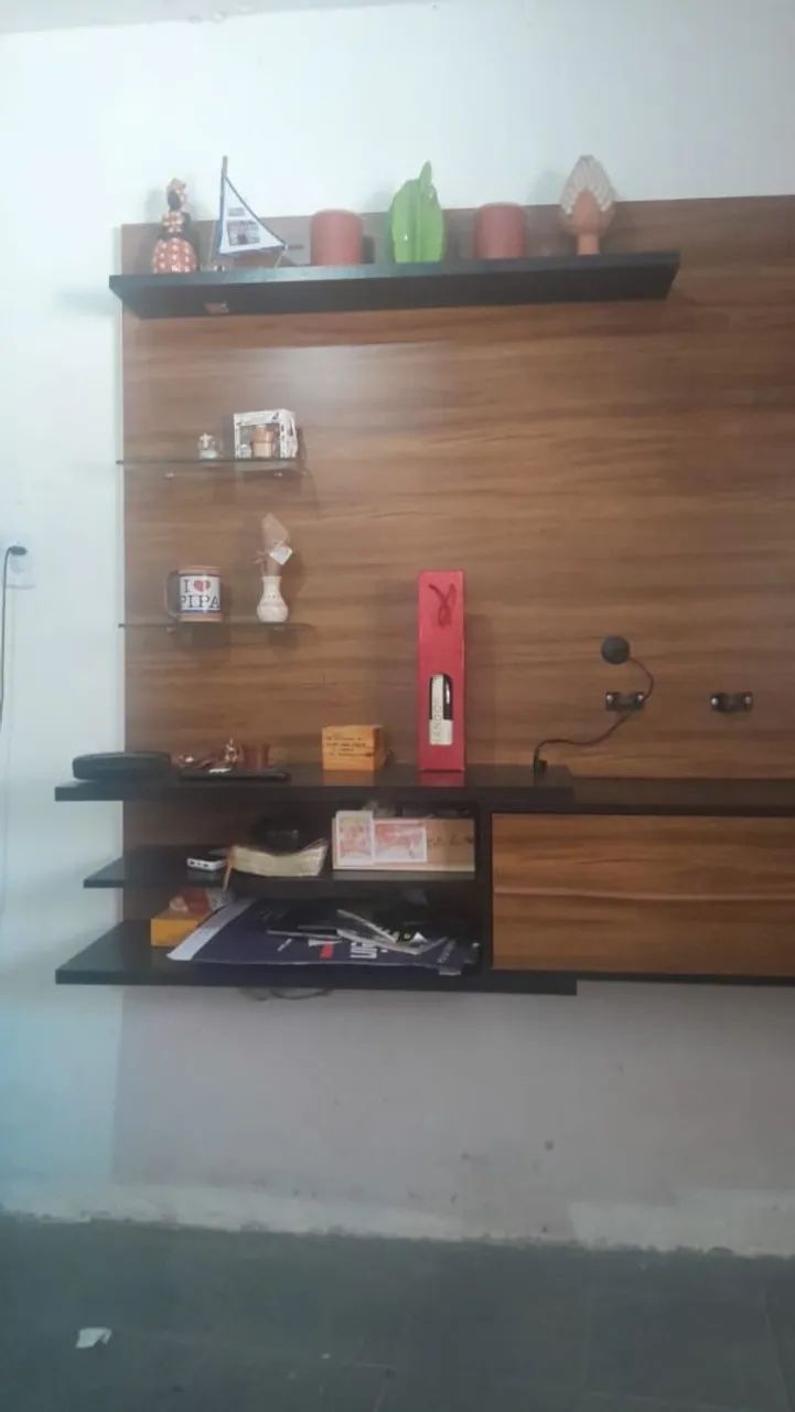 Rack + painel parede