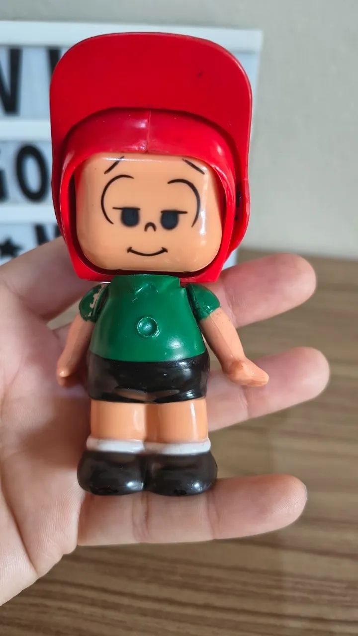 Boneco Cebolinha mix faces antigo vintage - Foto 3