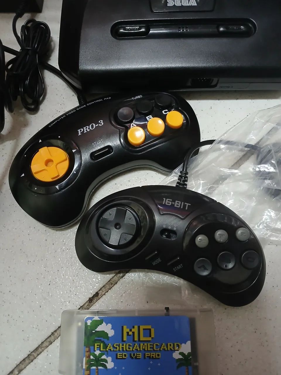 Mega Drive 3 completo com Everdrive - Foto 2